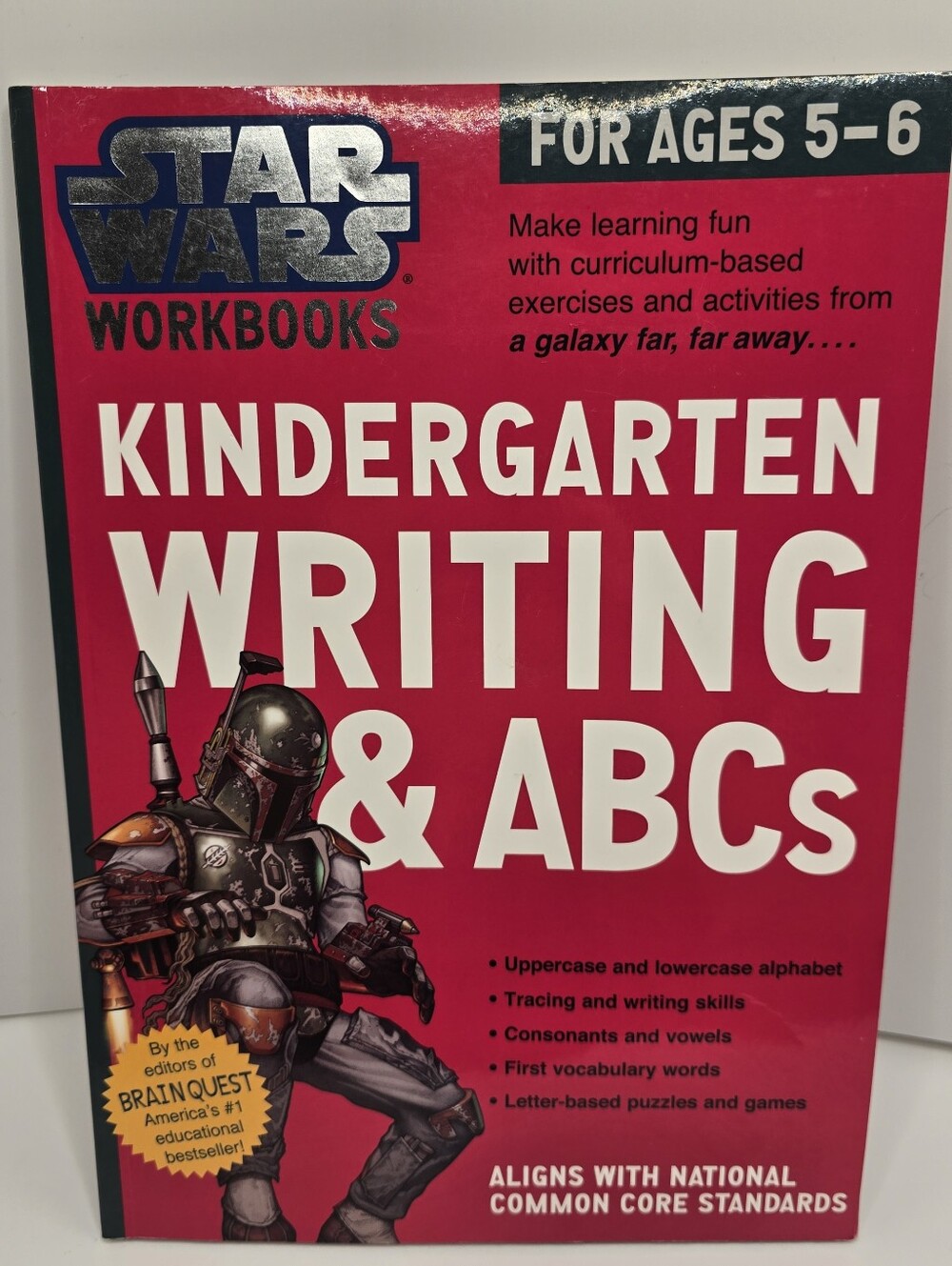 Star Wars Workbook: Kindergarten Writing and ABCs - GOOD